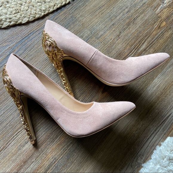 Justfab Sarina Embellished Heel Pump Size 9 - Picture 5 of 16